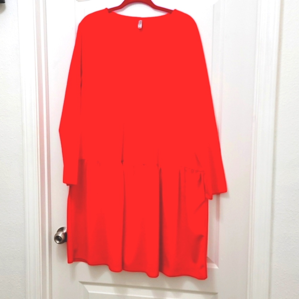 ``D25106 Simlu Flare 'Shift Dress